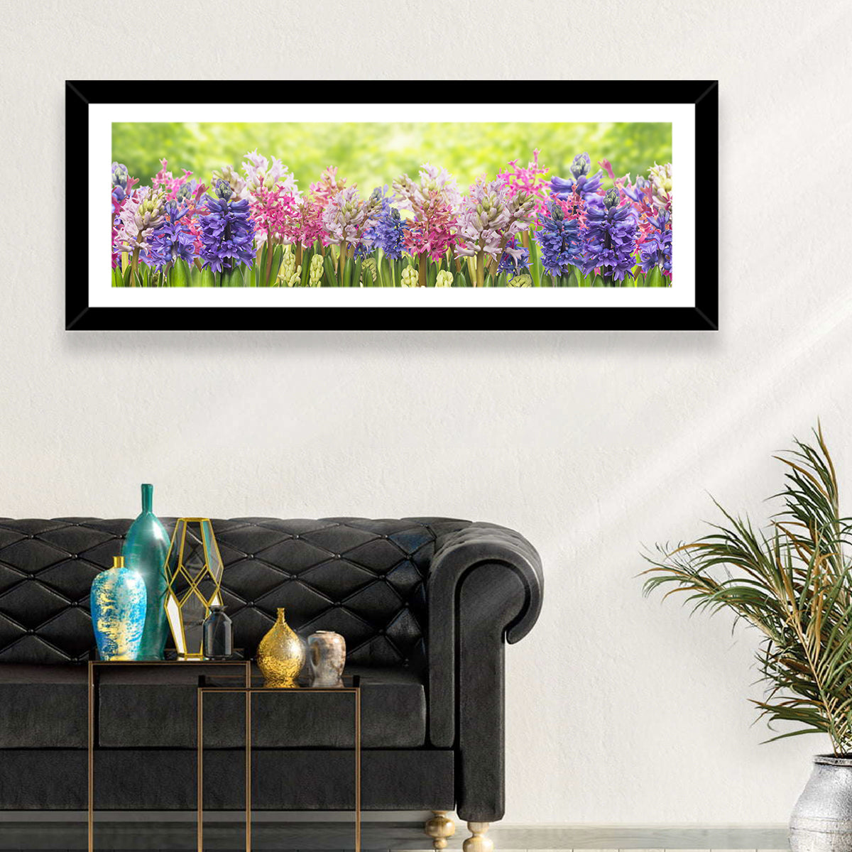 Hyacinths Flowers Wall Art