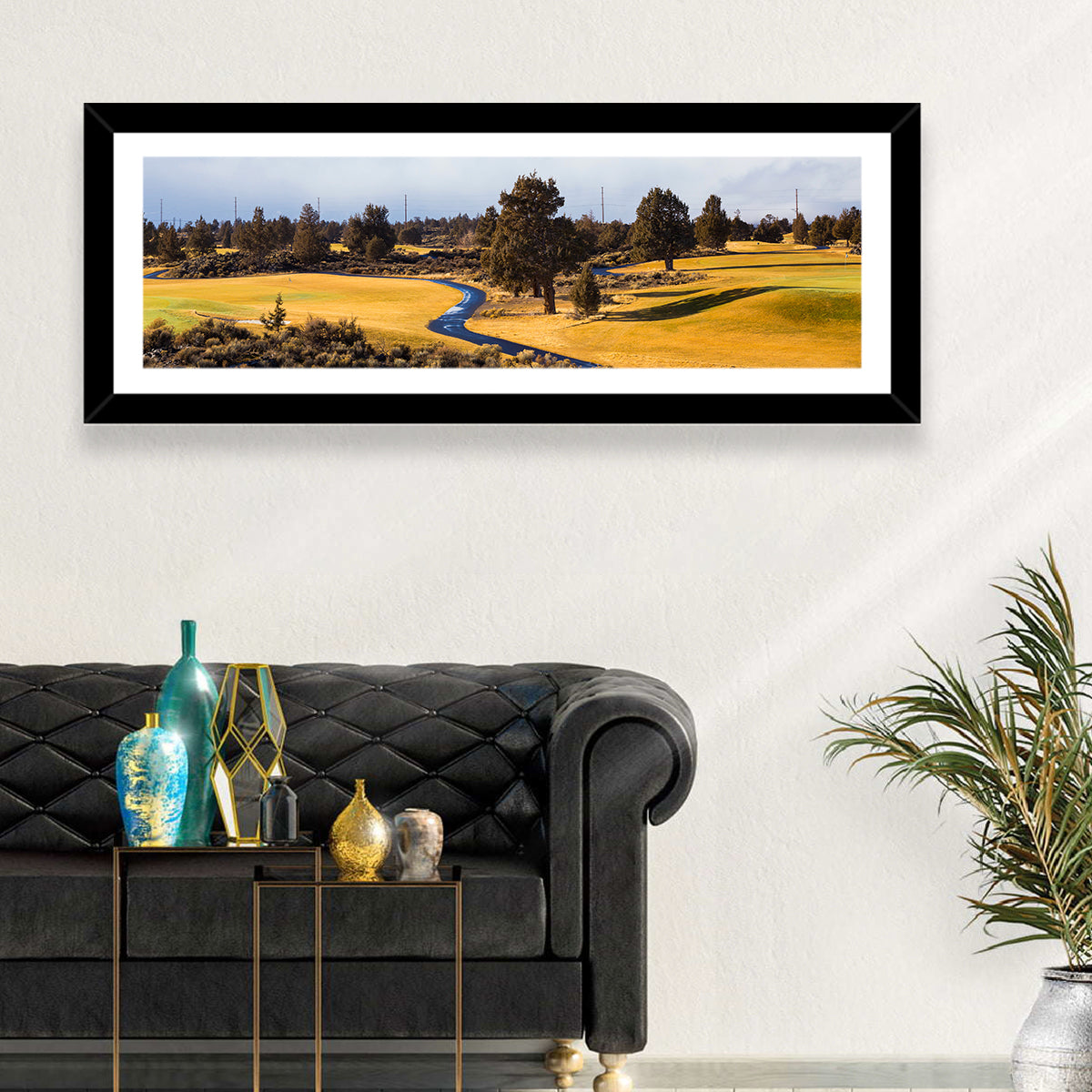 Central Oregon Golf Course Wall Art