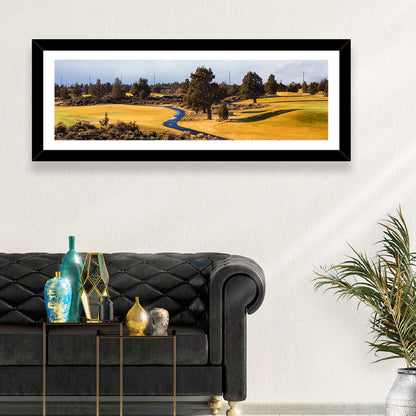 Central Oregon Golf Course Wall Art