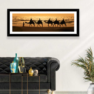 Camels Caravan Wall Art