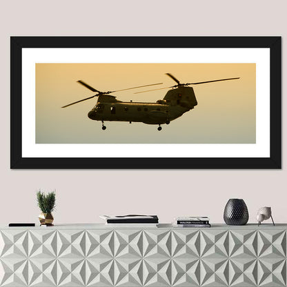 US Apache Helicopter Wall Art