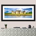 Château De Chambord Reflection Wall Art