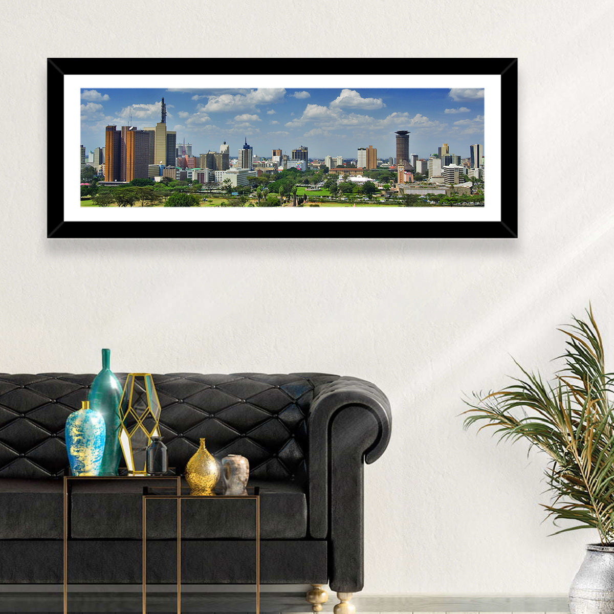 Nairobi Skyline Wall Art