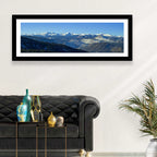 Snow-dusted Colorado Rockies Wall Art