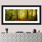 Smoggy Forest Wall Art