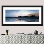 Lake Clark Foggy Shoreline Wall Art