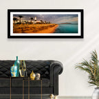 Sharm El Sheikh Beach at Dusk Wall Art