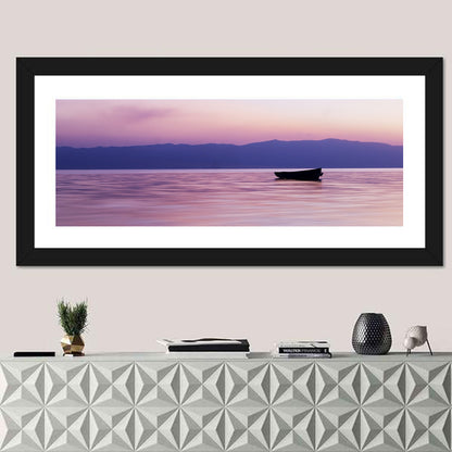 Lake Ohrid Sunset Wall Art