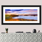 Sunset Over Lake Myvatn Wall Art