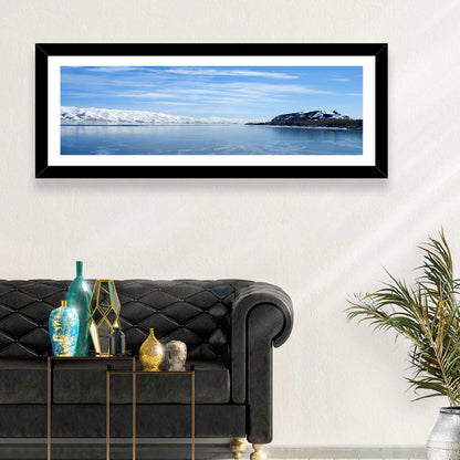 Frozen Lake Sevan Wall Art