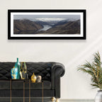 Snow-dusted Snake River Canyon Wall Art