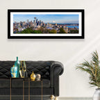 Seattle Skyline with Mount Rainier Wall Art