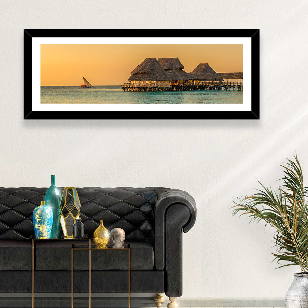 Luxury Beach Resort Wall Art