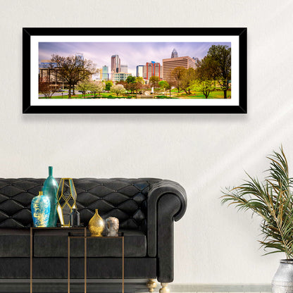 Charlotte Skyline Wall Art