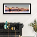 Centennial Bridge at Twilight Wall Art