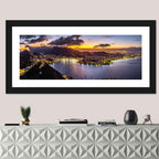 Rio De Janeiro Night Skyline Wall Art