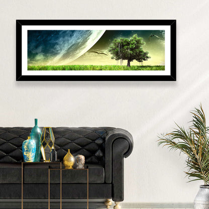 Aliens Planet Meadows Wall Art