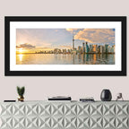 Toronto Golden Hour Skyline Wall Art