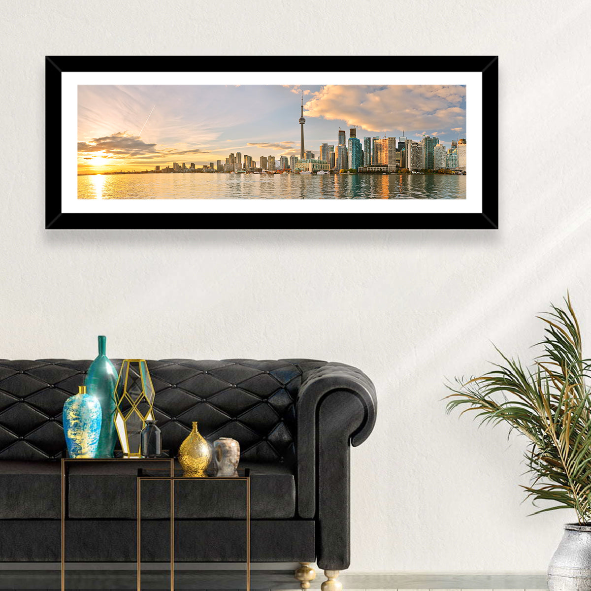Toronto Golden Hour Skyline Wall Art