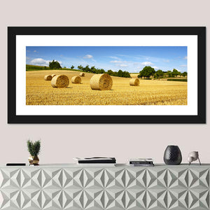 Straw Bales Wall Art