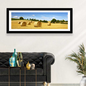 Straw Bales Wall Art