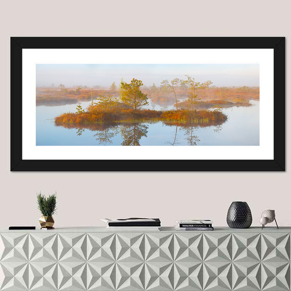 Yelnya Swamp Reflection Wall Art