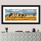 Snake Mountain Ridge Cliffs Wall Art