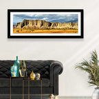 Snake Mountain Ridge Cliffs Wall Art