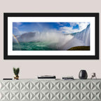Horseshoe Falls Rainbow View Wall Art