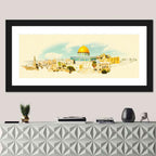 Golden Dome of the Rock, Jerusalem Wall Art