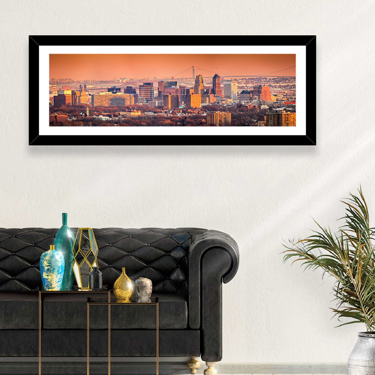 Newark Skyline Wall Art