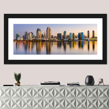 San Diego Skyline Wall Art