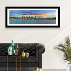 Seattle Skyline at Dusk Wall Art