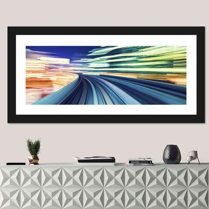 High Speed Track Wall Art