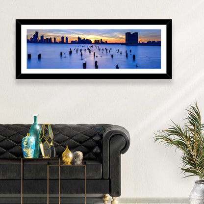 New Jersey Skyline Wall Art