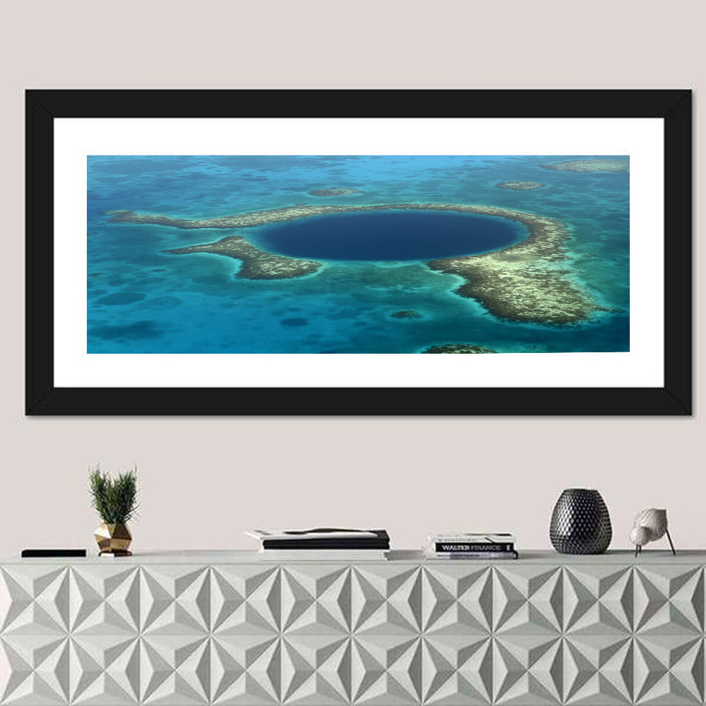 Belize Blue Hole Wall Art