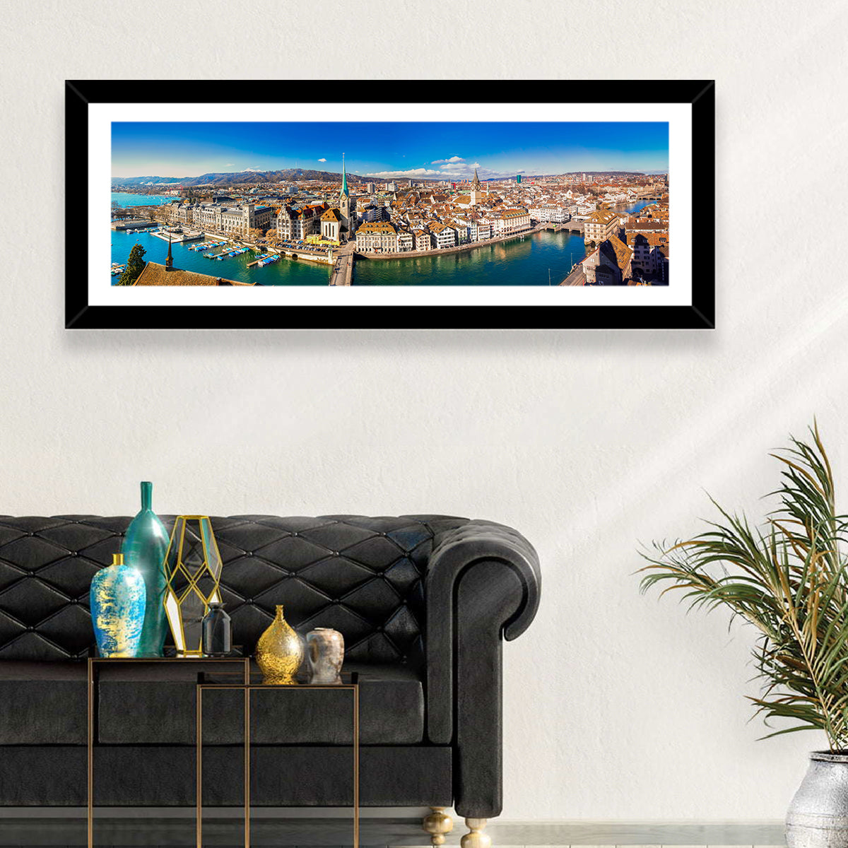 Zurich Cityscape Wall Art