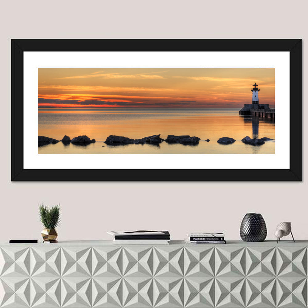 Duluth Lake Lighthouse Wall Art