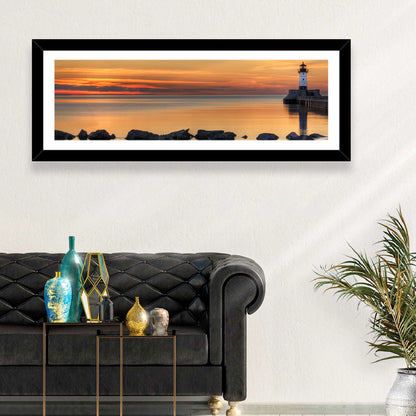 Duluth Lake Lighthouse Wall Art