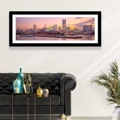 Yokohama Harbor Wall Art