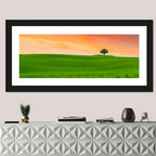 Tuscany Sunset Hills Wall Art