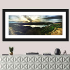 Castaic Lake Sunset Wall Art