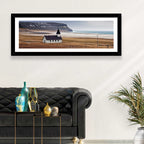 Icelandic Church with Dark Steeple Wall Art