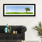 Lone Tree on Green Hill Wall Art