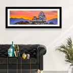 Himeji Castle at Sunrise Wall Art
