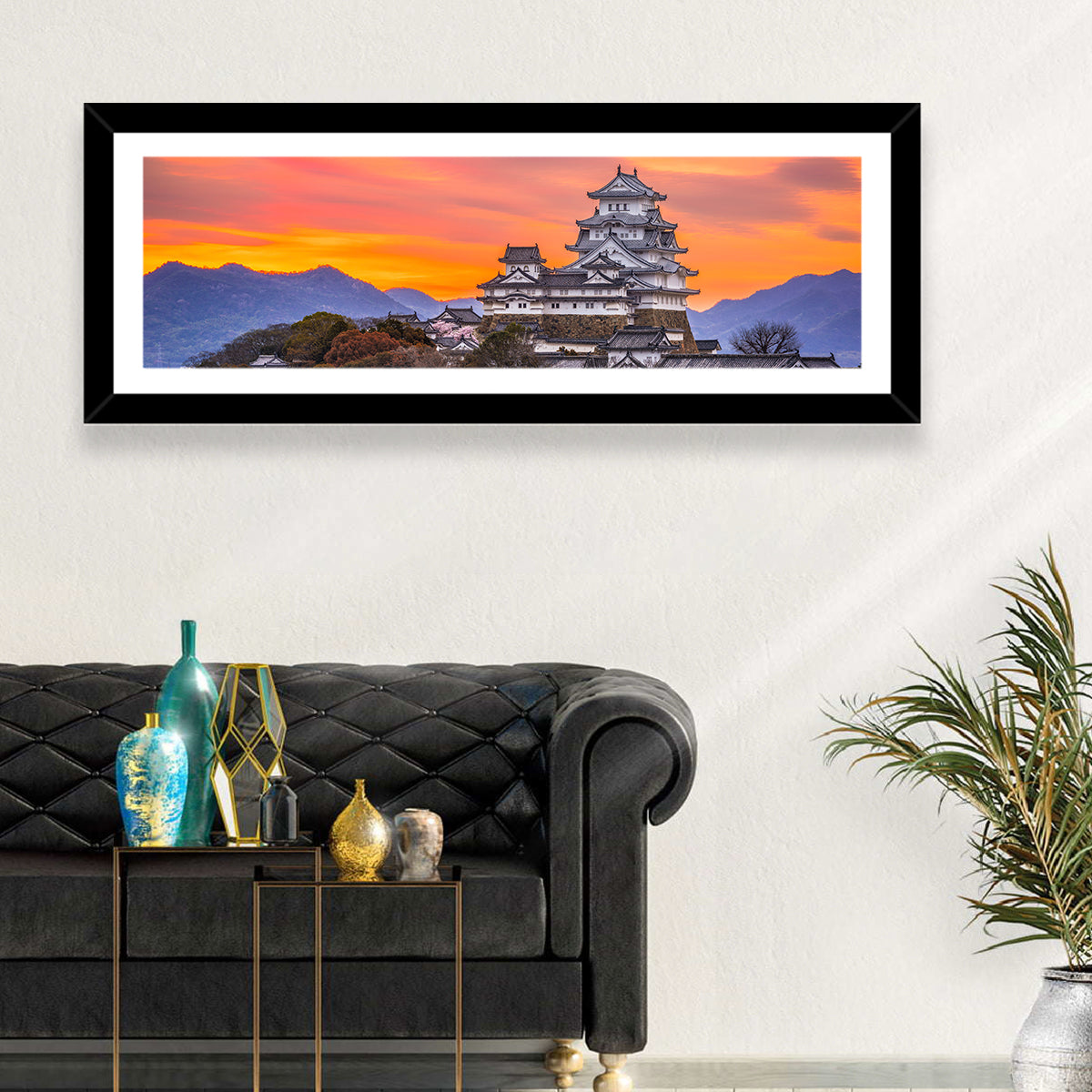 Himeji Castle at Sunrise Wall Art