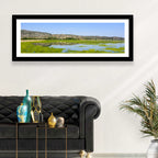 Uchali Lake Algae Reflection Wall Art