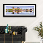 Springfield Memorial Bridge Skyline Wall Art