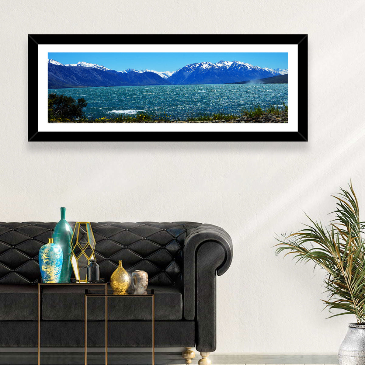 Lake Ohau Snow Peaks Wall Art