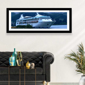 Docked Cruise Ship Wall Art